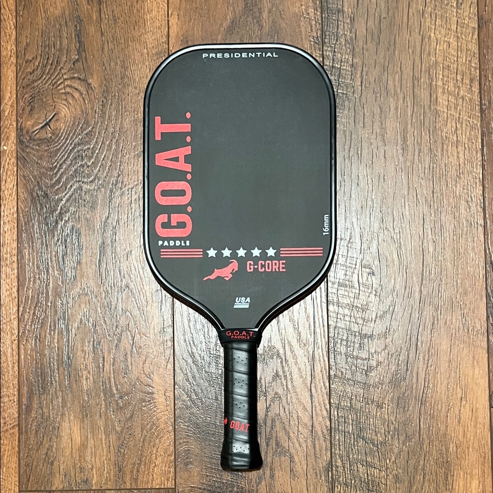 G.O.A.T. Presidential G-Core Pickleball Paddle. Used for a month. Plays great.